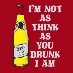 BBQ Accessories LA Imprints Attitude Apron -I'm Not As Think