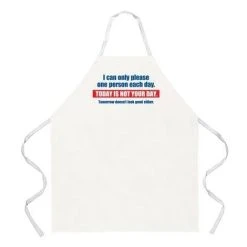 BBQ Accessories LA Imprints Attitude Apron - Today Is Not Your Day