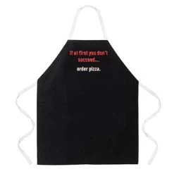 LA Imprints Attitude Apron - Order Pizza BBQ Accessories