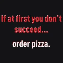 LA Imprints Attitude Apron - Order Pizza BBQ Accessories