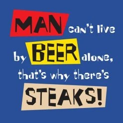 Source Resource LA Imprints Attitude Apron - Live By Beer Alone