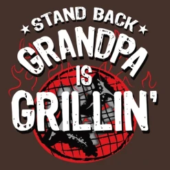Source Resource LA Imprints Attitude Apron - Grandpa Is Grilling Apparel