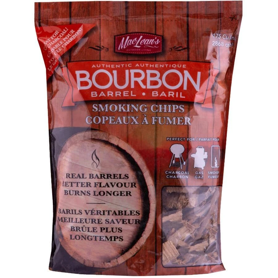 Outlet โญ Maclean Outdoor Living Inc. MacLean's Smoking Chips (Bourbon - 2lb.) - CB-120KB-CP BBQ Accessories ๐ 3 Maclean Outdoor Living Inc. MacLean's Smoking Chips (Bourbon - 2lb.) - CB-120KB-CP BBQ Accessories