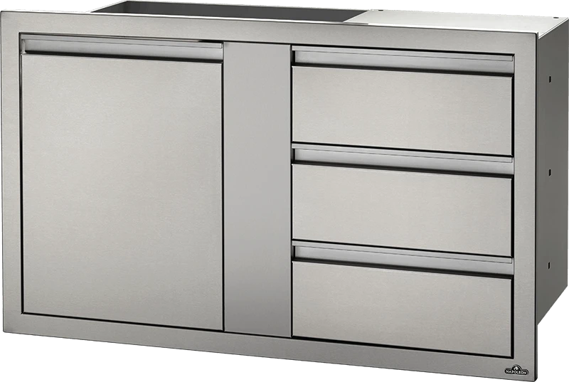 Budget ๐ Napoleon 42" X 24" Large Single Door & Triple Drawer Parts ๐ฅฐ 3 Napoleon 42" X 24" Large Single Door & Triple Drawer Parts