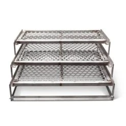 Chadwicks & Hacks Yoder Stainless 3-Tier Rack Assembly BBQ Accessories